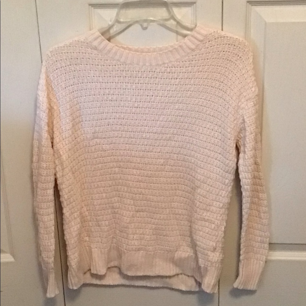Old Navy Cream Colored Tunic Sweater